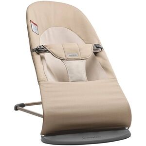 BABYBJORN BOUNCER COTTON JERSEY GRAY GENTLY USED